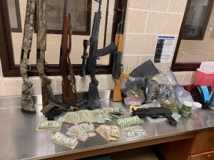 Monongalia County Sheriff's Department seizes guns and drugs